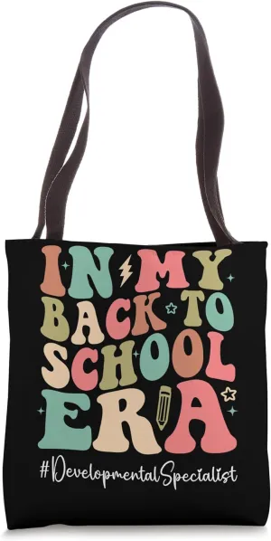 Developmental Specialist in My Back to School Era Groovy Tote Bag