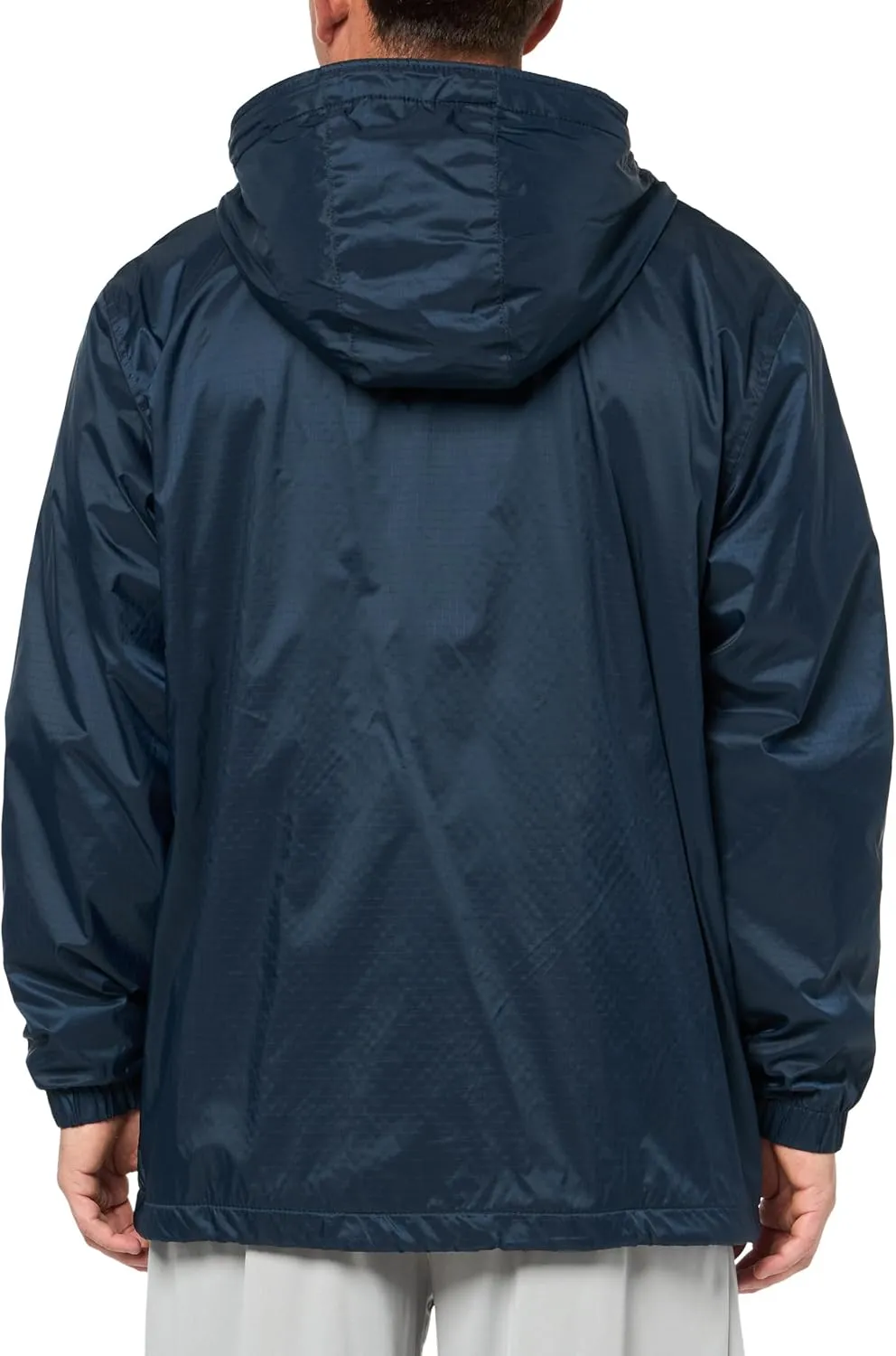 Dickies mens Fleece Lined Nylon Hooded Jacket
