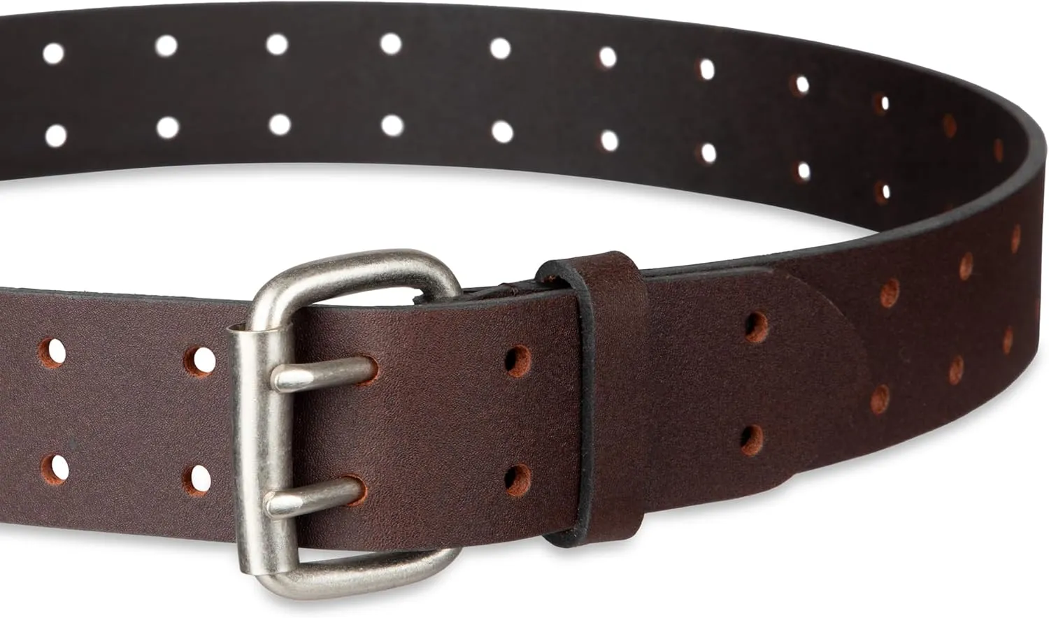 Dickies Men's Leather Double Prong Belt