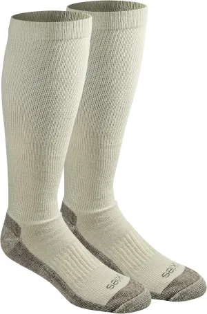 Dickies Men's Light Compression Comfort Over-The-Calf Socks, Available in M-XXL (2, 4 Pairs)
