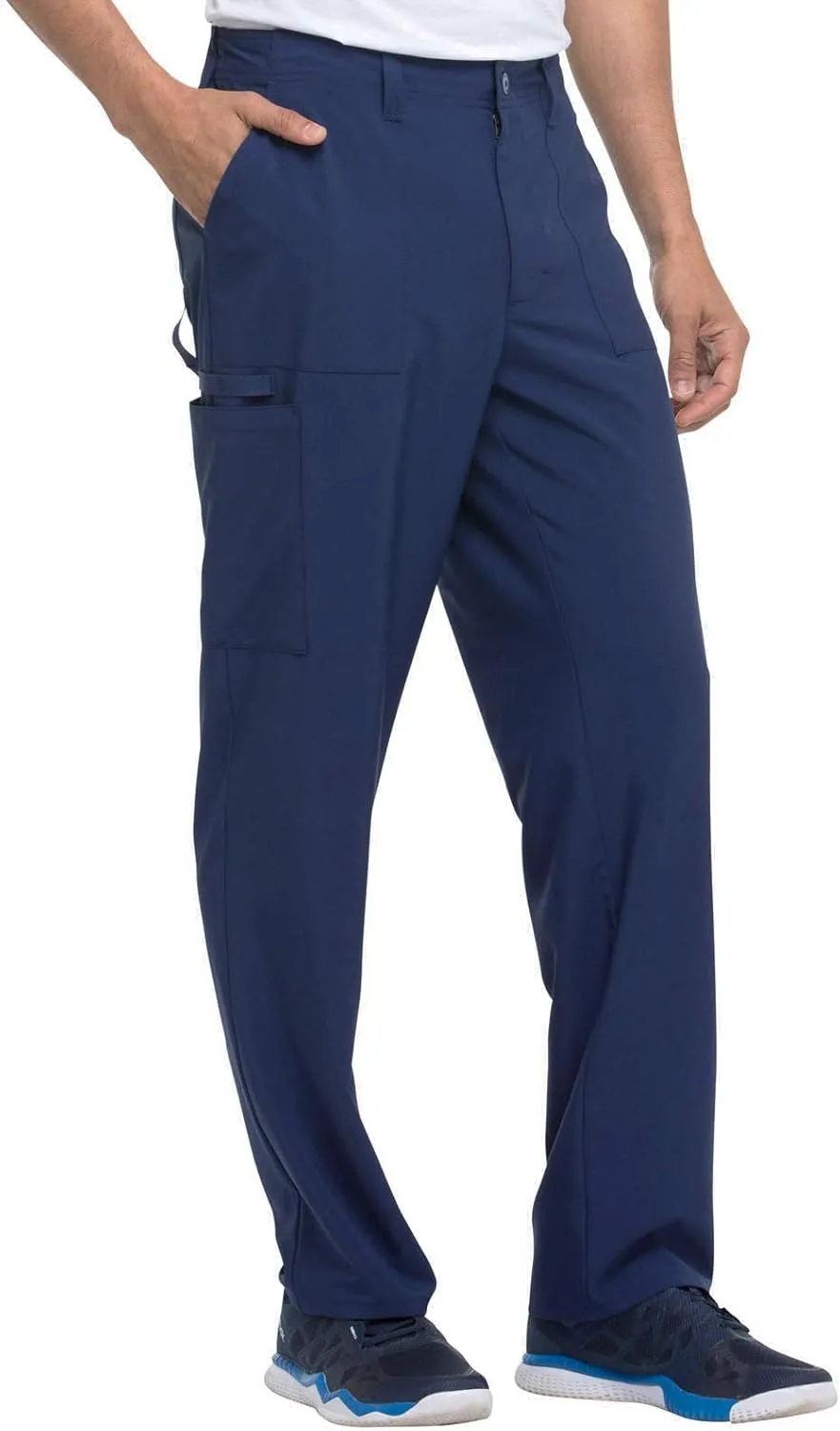 Dickies Scrub Pant for Men Natural Rise Drawstring Bottoms with 6 Pockets and Back Elastic Waistband - DK015