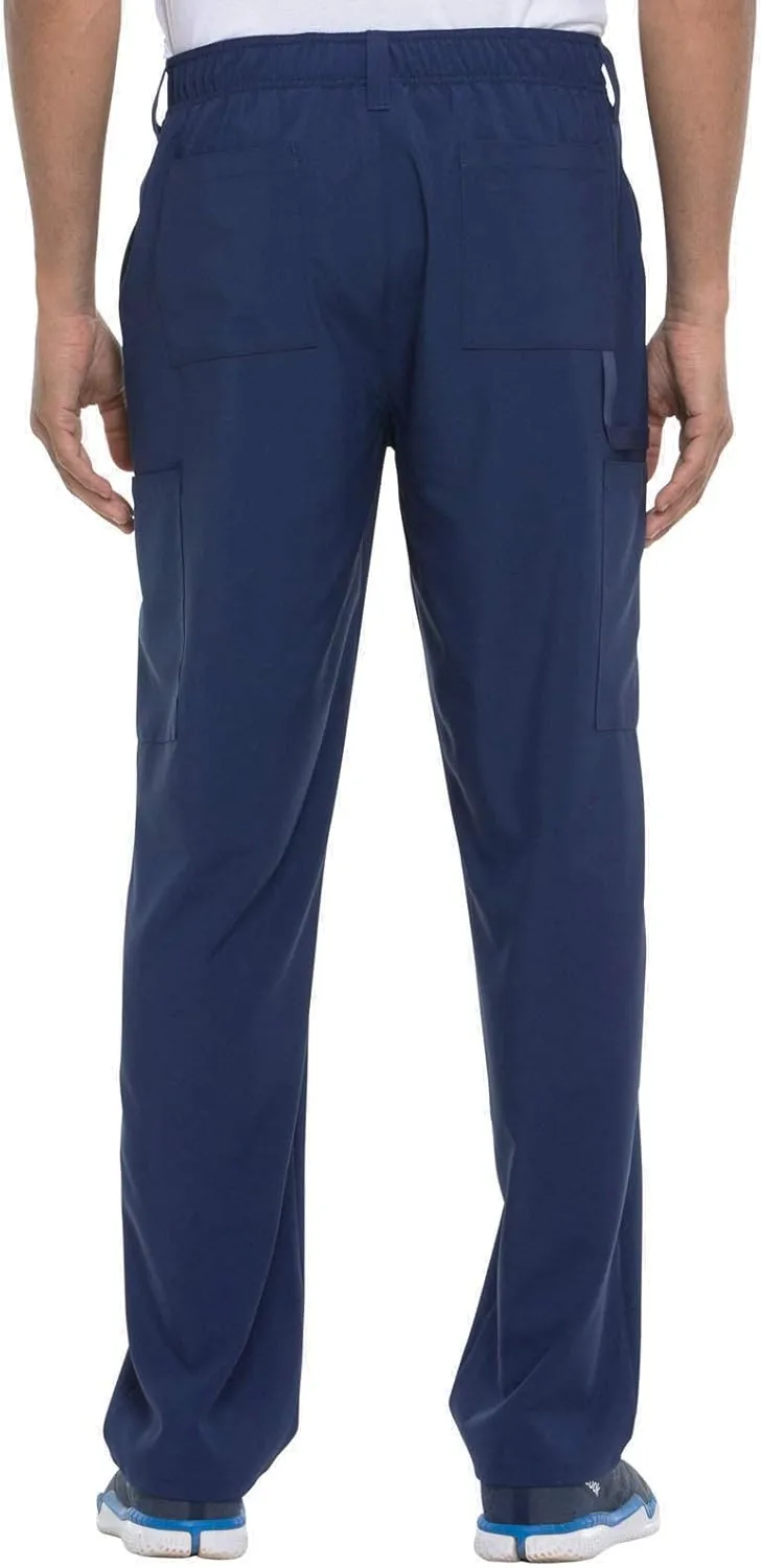 Dickies Scrub Pant for Men Natural Rise Drawstring Bottoms with 6 Pockets and Back Elastic Waistband - DK015