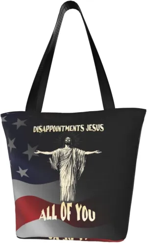 Disappointments Jesus All Of You Fashion Shoulder Bag Large Capacity For Man Or Woman