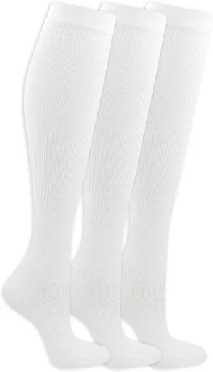 Dr. Scholl's Women Graduated Compression Knee High Socks-Comfort and Fatigue Relief-Mild 8-15 mmHg