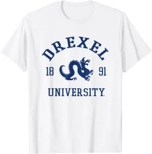 Drexel Dragons Stamp Logo Officially Licensed T-Shirt