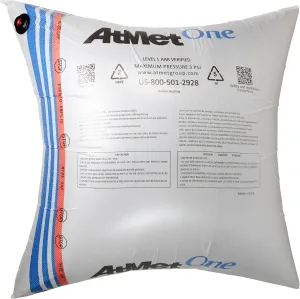 Dunnage Airbag 48" x 48" Inflatable & Reusable Woven Polypropylene Dunnage Bag - Prevent Cargo Movement & Damage, Shipment Stabilizer for Pallets, Crates&Barrels by IDL Packaging