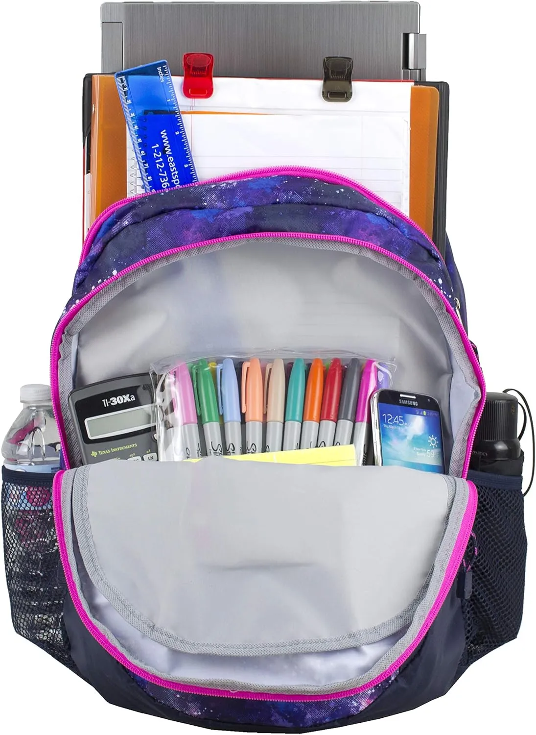 Eastsport Travel Laptop Backpack, Multipurpose Casual Daypack, College Bookbag for Hiking, Gym, Camping, Sport
