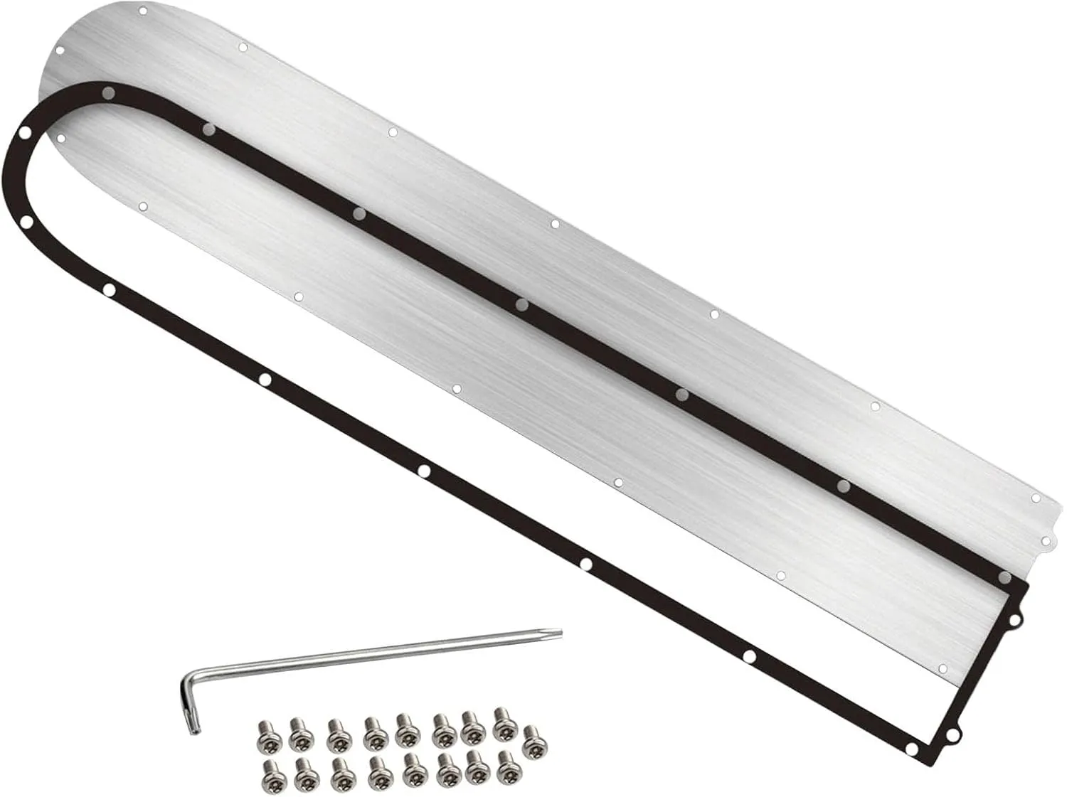 Electric Scooter Bottom Battery Cover for M365 1S Pro Pro2 G30 Max - Waterproof Stainless Steel Protective Plate with Screws and Tool