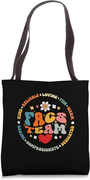 FACS Team Back To School Family and Consumer Sciences Tote Bag