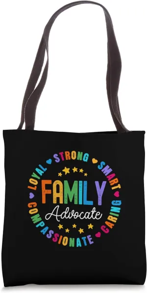 Family Advocate Back to School Teacher Appreciation Week Tote Bag