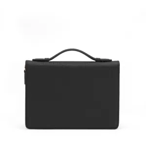 Family Passport Holder Black Pebble