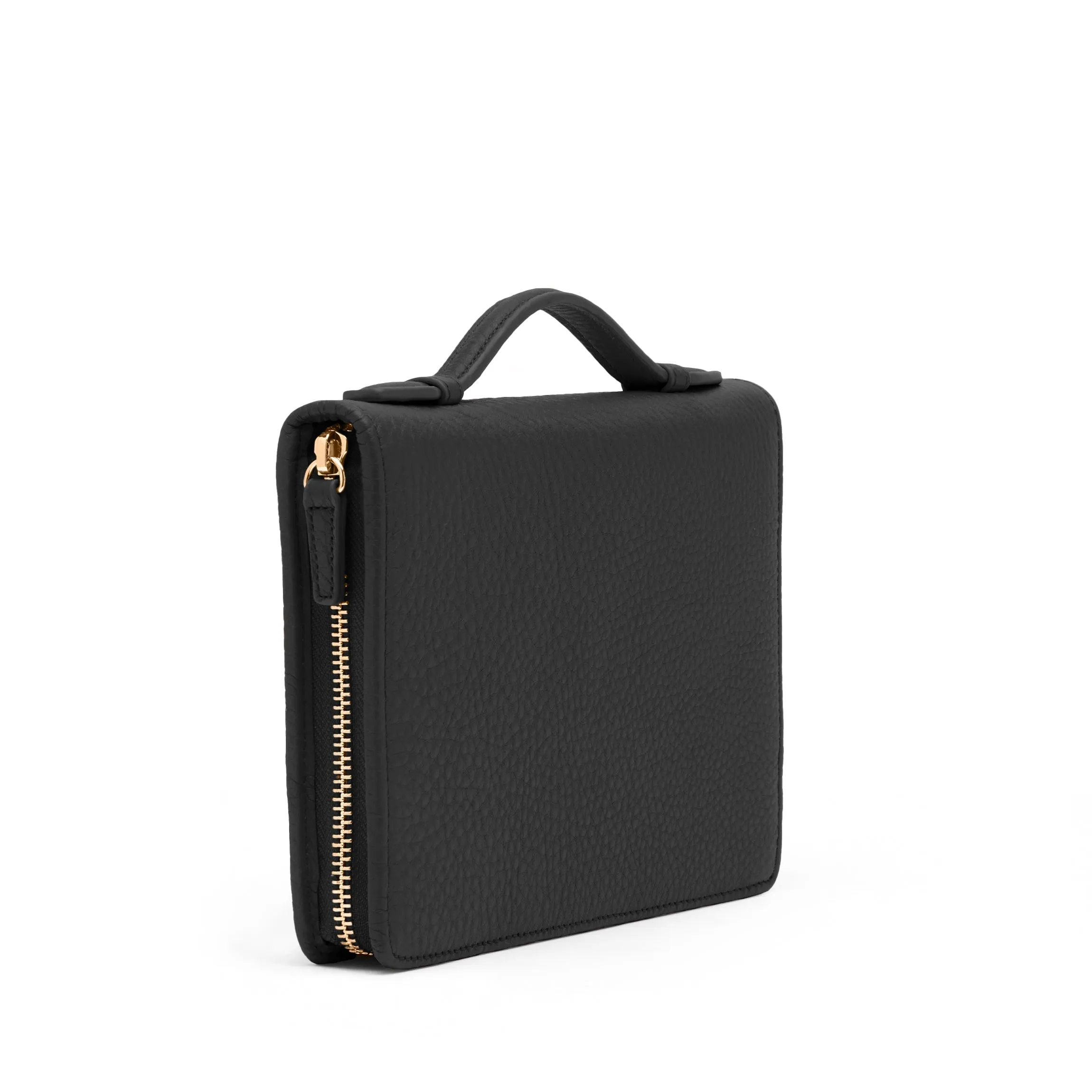 Family Passport Holder Black Pebble