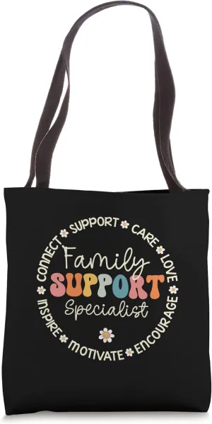 Family Support Specialist Appreciation Week Back to School Tote Bag