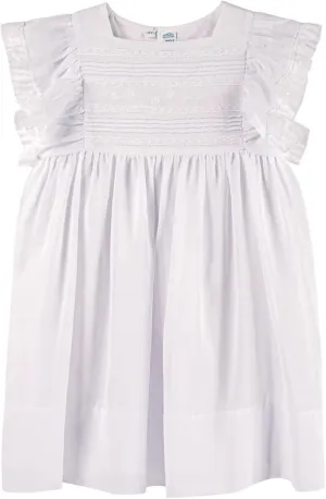 Feltman Brothers Girls White Voile & Lace Princess Wedding Dress (US, Age, 5 Years, White)