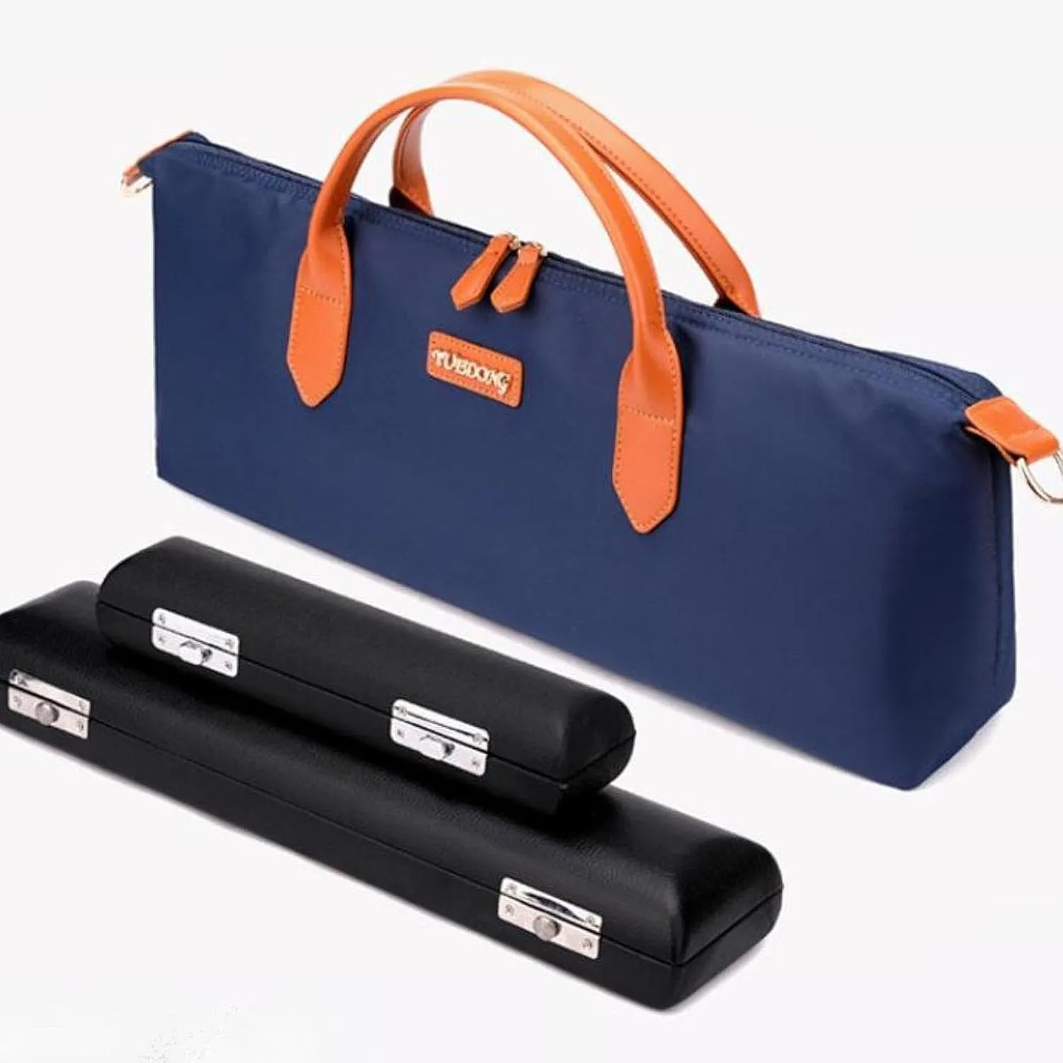 Flute Carrying Bag for Musicians, Blue