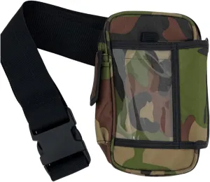 FOD Camo Tool Bag with Multiple Pockets and Adjustable Belt - Tool Bag with Clear ID Pouch Suitable for Aerospace, Aviation Industry - Help Eliminate Foreign Object Debris - Personal Fod Bag