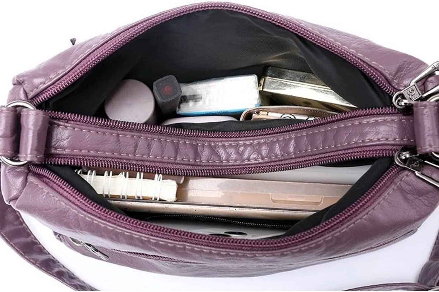 Foldie Crossbody Bags for Women Cute Hobo Tote Handbags Mini Clutch Purses with Zipper Closure Luxury Travel Bag(Green)