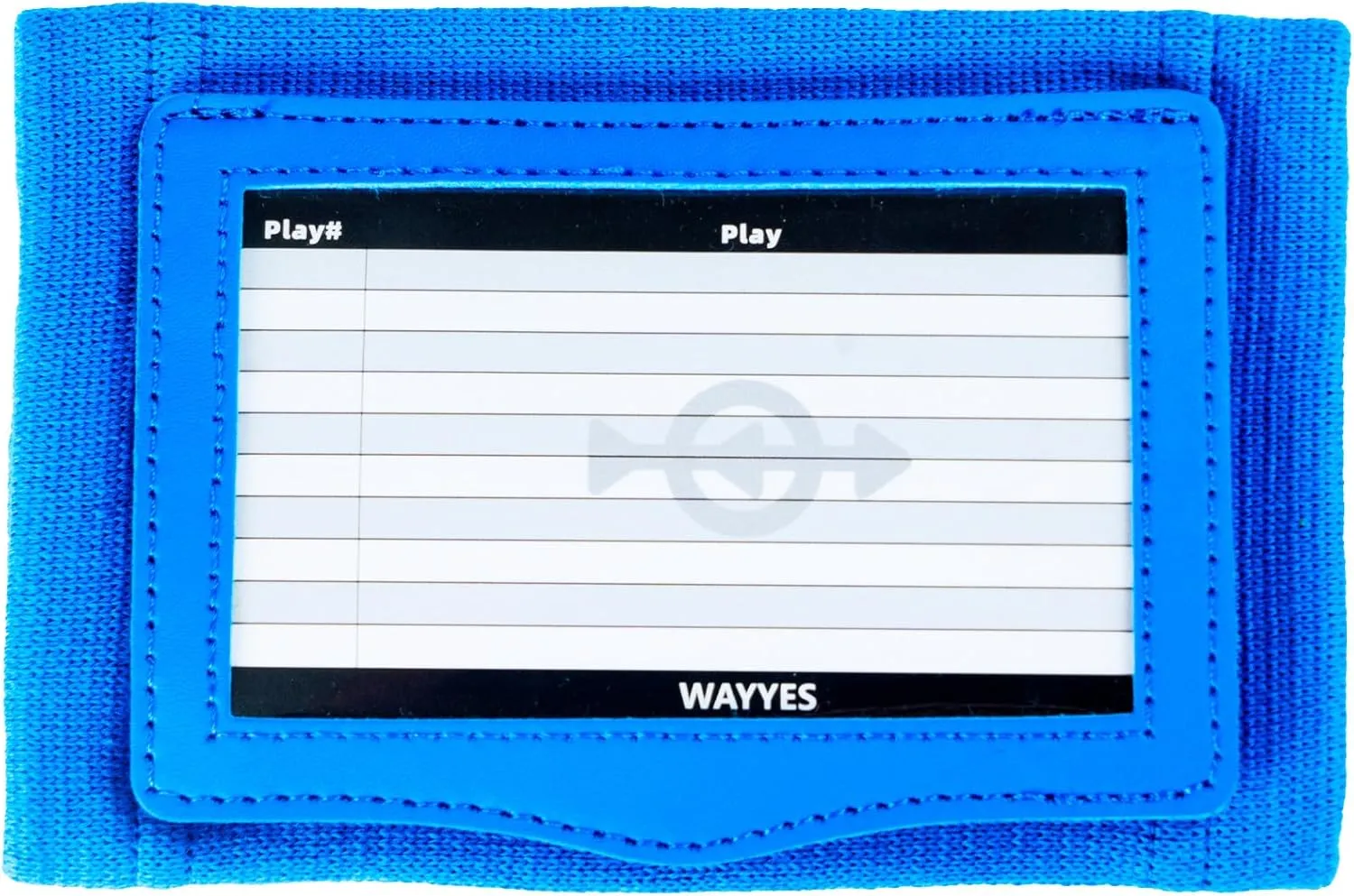 Football Play Wristbands for Adults - QB WR Playbook Wristband | Wrist Coach for Basketball，Softball, Baseball & More Sports | Machine Washable - 5 Pack
