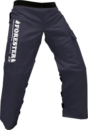 FORESTER Chainsaw Chaps for Men - Adjustable Belt - Chain Saw Chaps for Men, Apron Style W/Pocket, Chainsaw Safety Equipment
