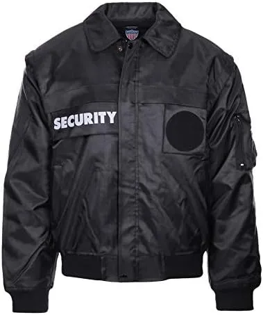 Fostex Safety Jacket with Removable Sleeves Black