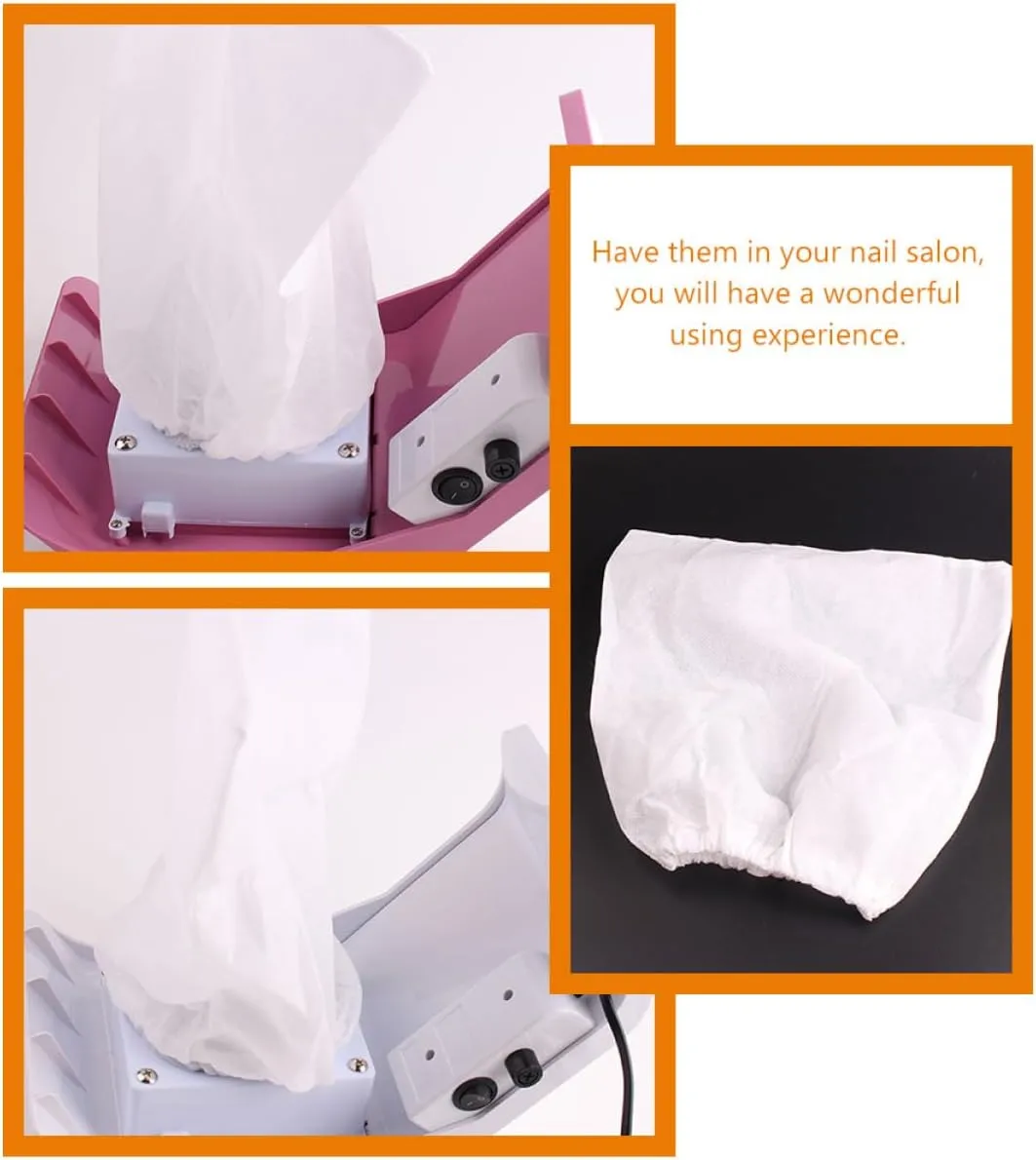 FRCOLOR 4sets 3pcs Nail Dust Collector Bags for Manicure Supplies Efficient Nail Art Vacuum Dust Bags Non Woven Design 3pcs*4