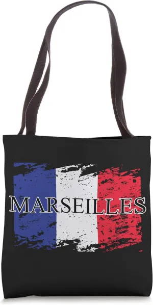 French-Republic French France Family Trips I Marseilles Tote Bag