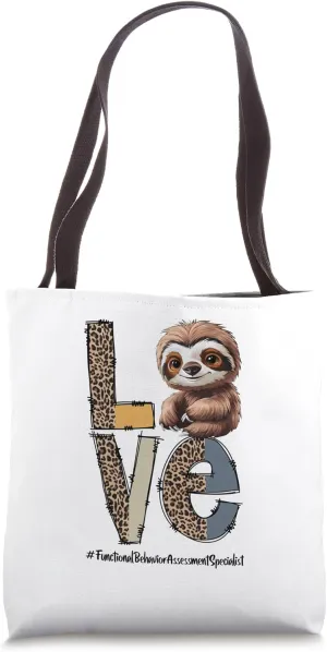Functional Behavior Assessment Specialist Back To School Tote Bag