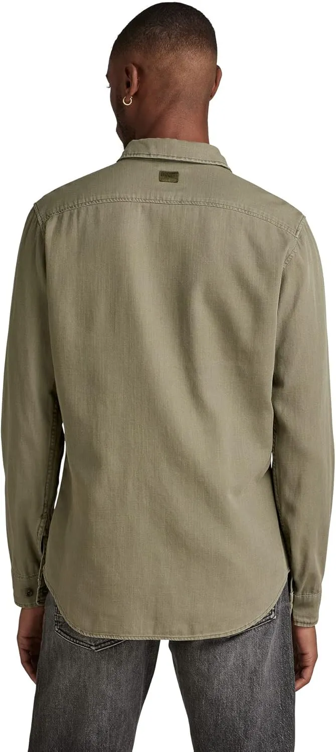 G-STAR Men's Marine Slim Fit Long Sleeve Shirt