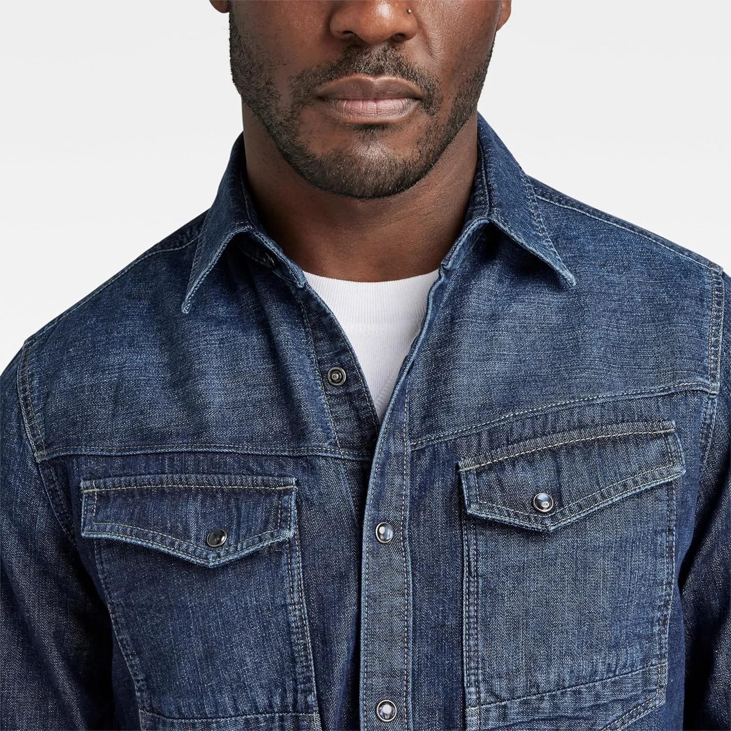 G-STAR Raw - Mens Slim Denim Woven Shirt