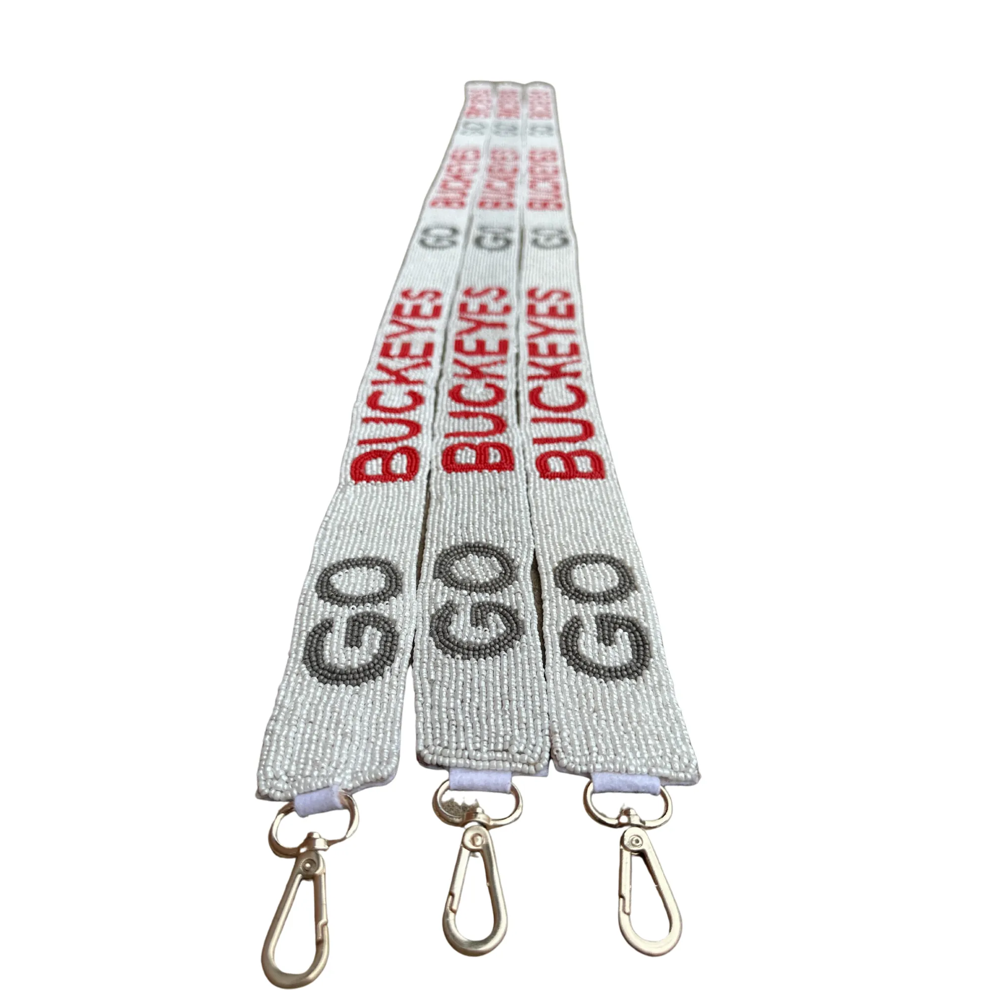 Go Buckeyes Beaded Purse Strap