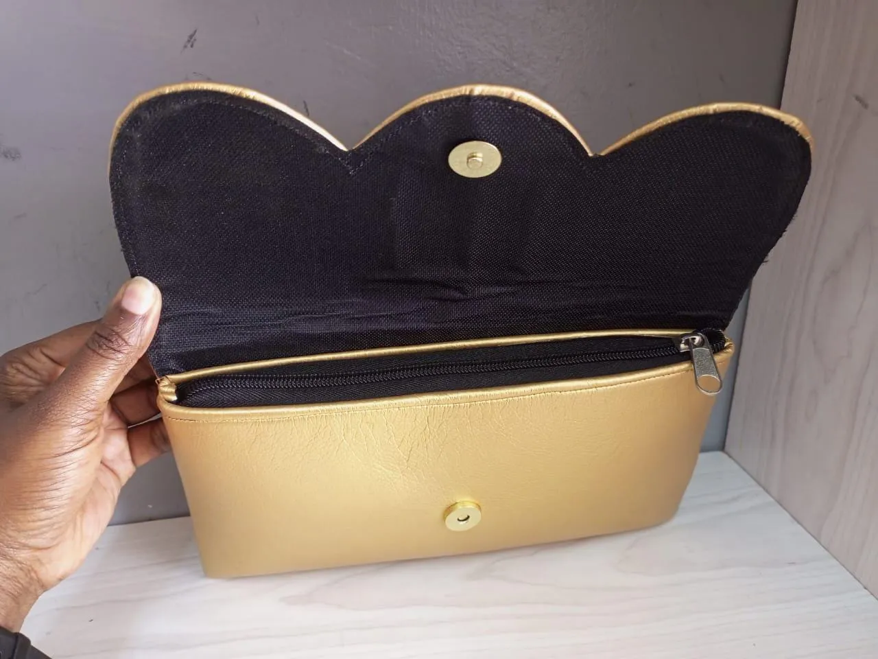 Gold leather African purses, bags,African bag, women purses , gift for her, christmas gift for loved ones,clutch bags, mother's day gifts