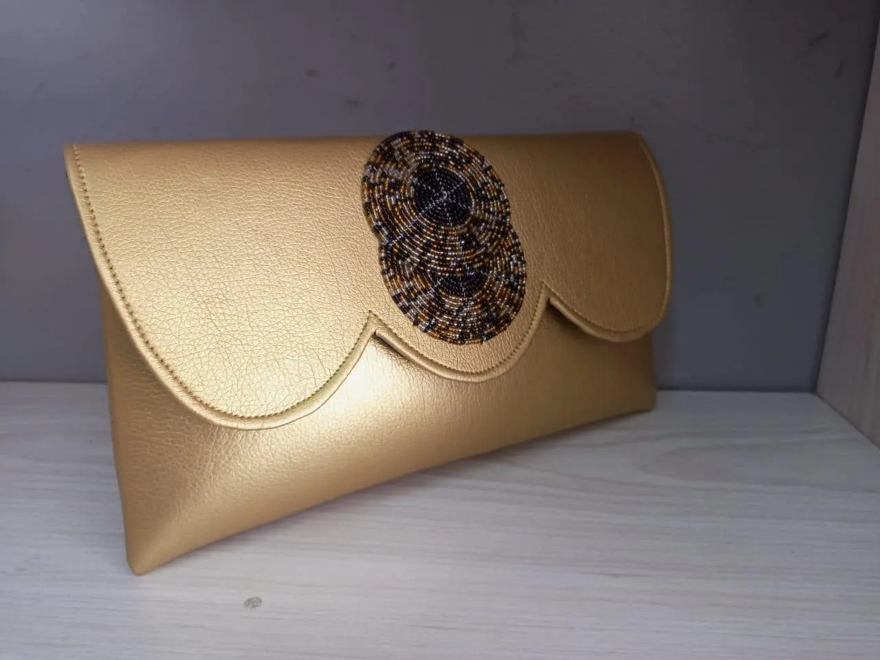 Gold leather African purses, bags,African bag, women purses , gift for her, christmas gift for loved ones,clutch bags, mother's day gifts