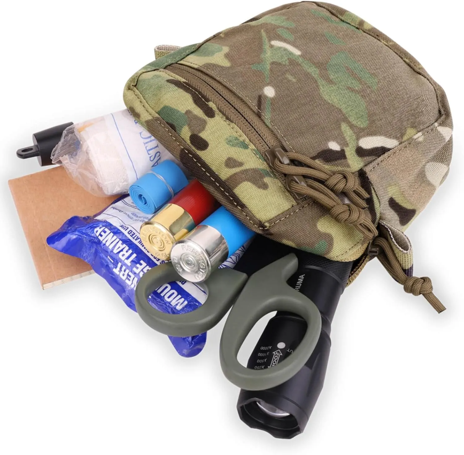 Gp Pouch, General Purpose Admin Pouches Small Utility EDC Pouch Bag for Tactical Belt and Molle Vest as Expanded Storage Bag