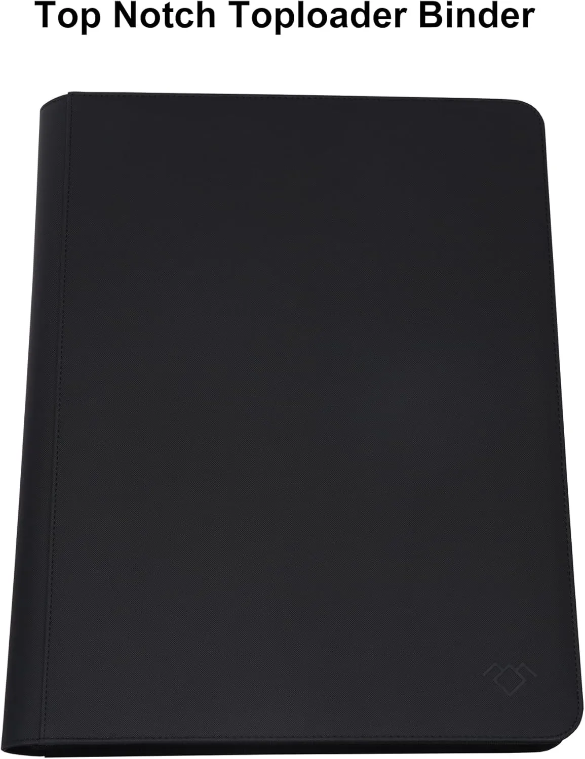 GrinOwl 16 Pocket Toploader Binder, Holds 640 Top Loaders, Large Toploader Card Binder with Sleeves for Cards in 3" x 4" Toploaders