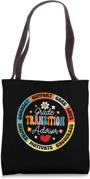 Groovy Grade Transition Advisor Back to School Tote Bag