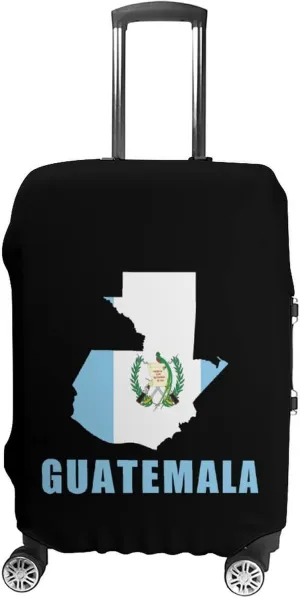 Guatemala Flag Guatemalan Map Luggage Cover for Suitcase Luggage Protector Travel Bag Covers for Luggages