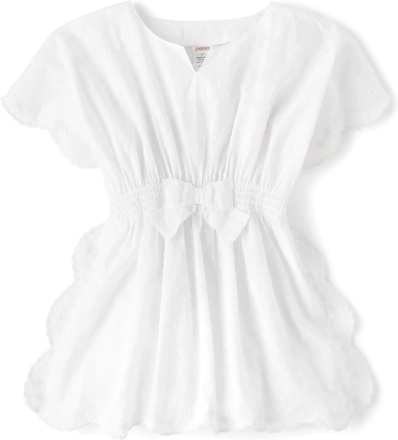 Gymboree Girls' and Toddler Short Sleeve Swim Coverup