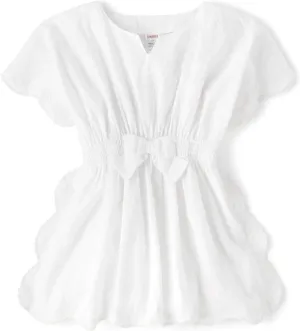 Gymboree Girls' and Toddler Short Sleeve Swim Coverup