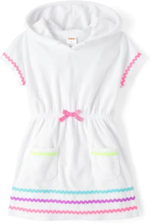Gymboree Girls' and Toddler Short Sleeve Swim Coverup