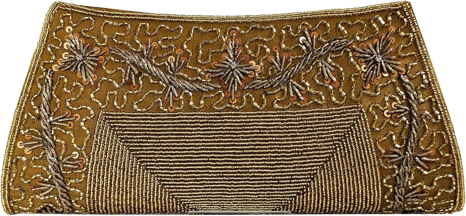 Handmade Beaded Purse, Evening Clutches For Wedding And Party, Purses For Women