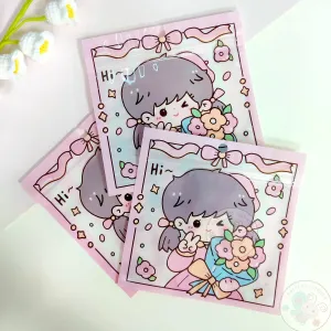 Happy Girl - Zip Lock Storage Bags