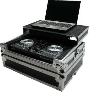 Harmony Audio HCMINILT Flight Glide Laptop Stand Road DJ Case Compatible with Reloop Beatmix 2 MK2