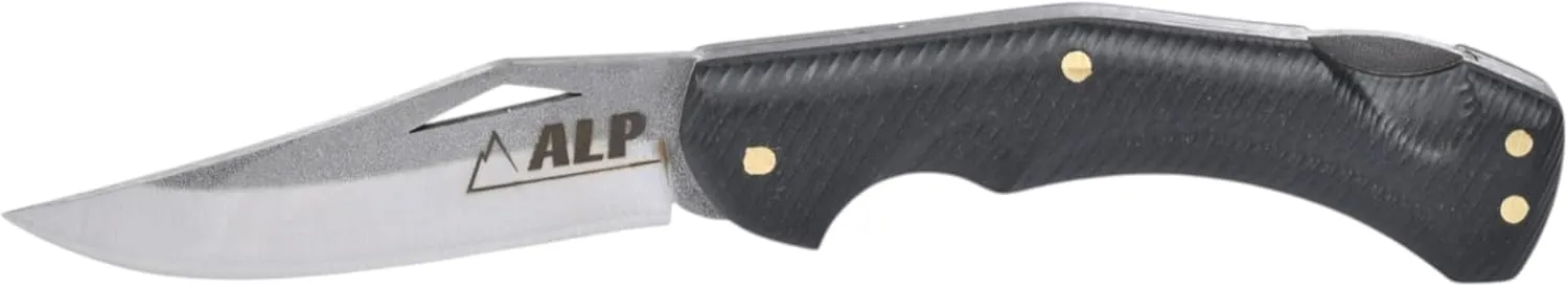 Heavy-Duty Cold Steel Folding Knife - Practical EDC & Outdoor Companion with 4034 Steel Blade