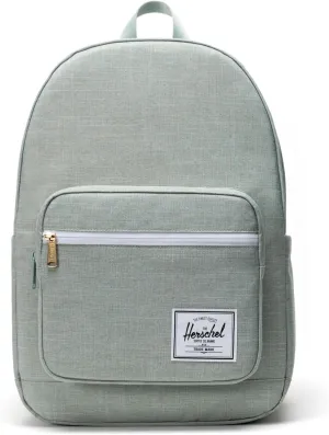 Herschel Supply Co. Pop Quiz Backpack, Iceberg Green Crosshatch, One Size