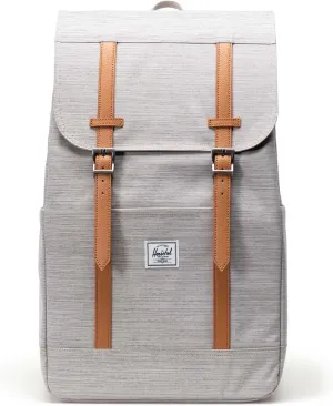 Herschel Supply Co. Retreat Backpack, Light Grey Crosshatch (Limited Edition), Standard-23L