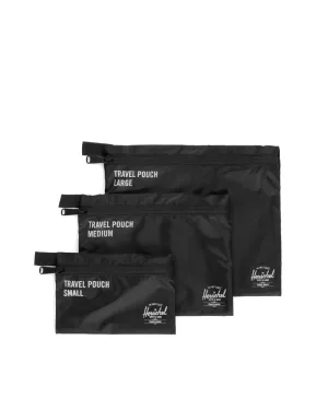 Herschel Travel Pouches Black