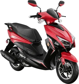 HHH Scooter X18 150cc Moped Street Gas 150cc Scooter Moped 150 for Adults and Youth Upgraded 10 inch Aluminum Wheels (Red Color)