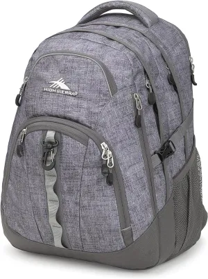 High Sierra Access 2.0 Laptop Backpack, Woolly Weave/Slate, One Size