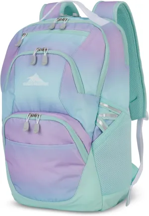 High Sierra Swoop Backpack with Laptop Pocket   Tablet Sleeve, Fits most 17” Laptops, 30L, Purple Blue