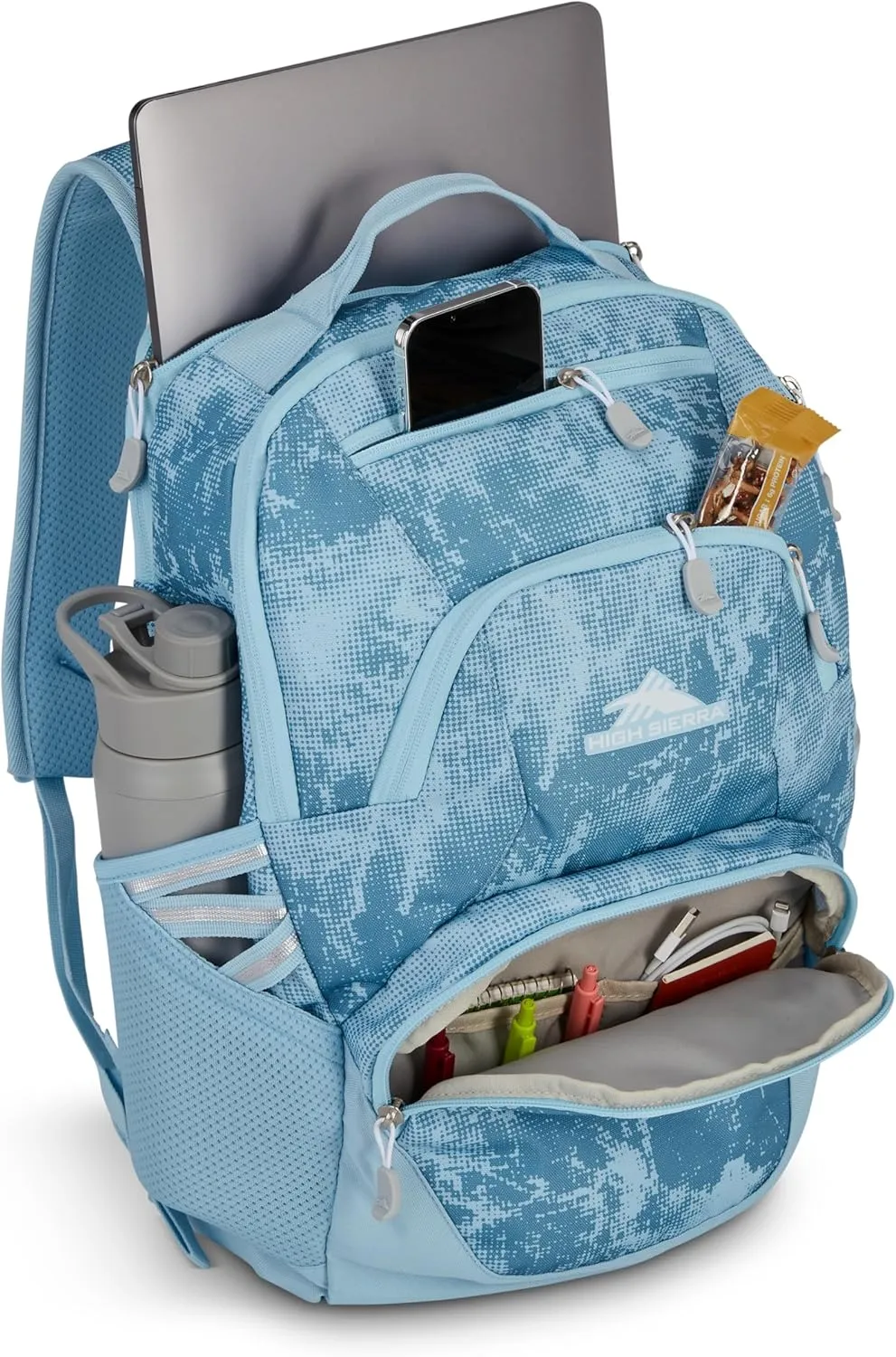 High Sierra Swoop Sg Backpack, Blue Waves, One Size